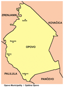 opovo mapa