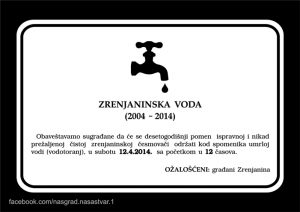 Zrenjanin voda