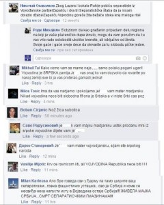 Vojvodjanska partija pretnje