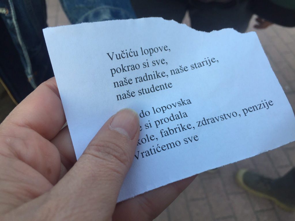 Novi Sad protest deveti dan foto Maja Ledjenac