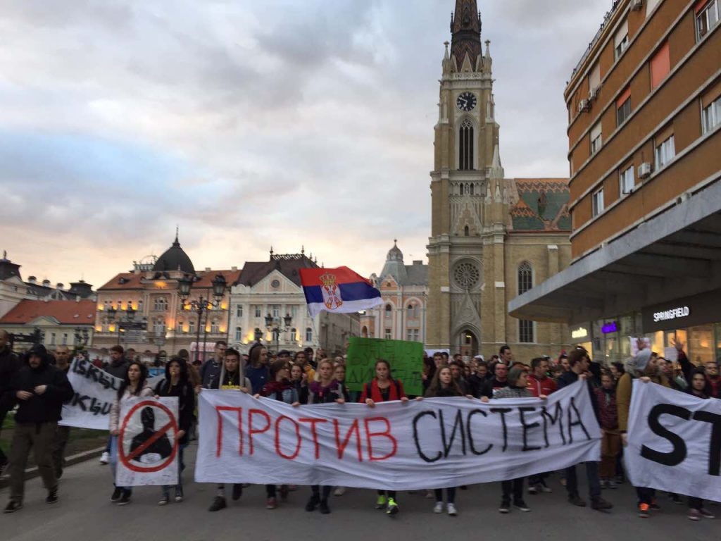 Protest Novi Sad foto Maja Ledjenac2