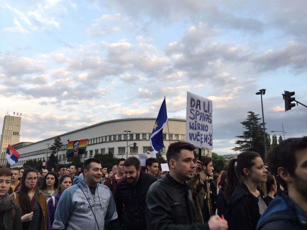 Protest osmi dan Novi Sad foto Maja Ledjenac3
