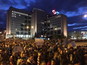 protest, diktatura, novi sad