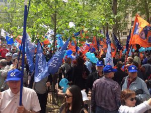 prvi maj, protest, beograd, foto Autonomija (maja Ledjenac)